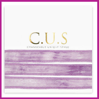 C.U.S sieraden lint dip dye heather purple