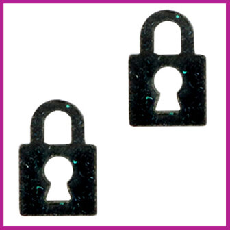 Plexx bedel lock shimmery black