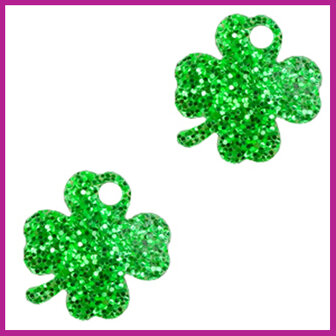 Plexx bedel clover glitter irish green