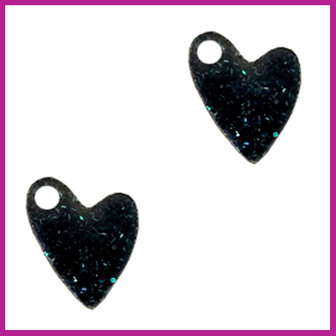 Plexx bedel heart shimmery black