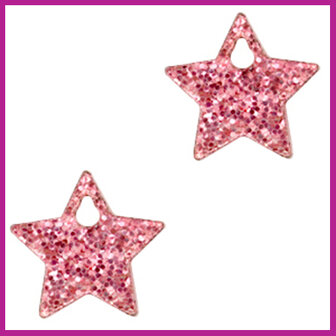 Plexx bedel star glitter pink
