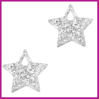 Plexx bedel star glitter silver