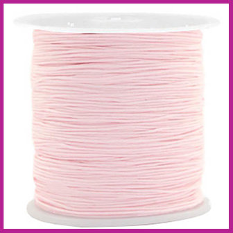 Macram&eacute; draad &Oslash;0,5mm bright pink