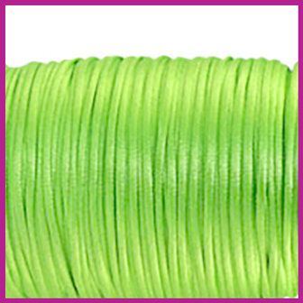 Satijnkoord &Oslash;2,5 mm lime green