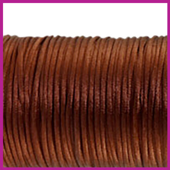 Satijnkoord &Oslash;2,5 mm brown