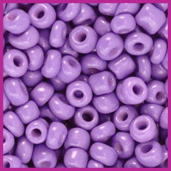 Rocailles 6/0 (4mm) deep lavender purple
