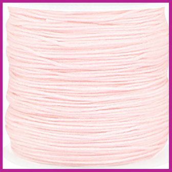 Macram&eacute; draad &Oslash;0,8mm baby pink