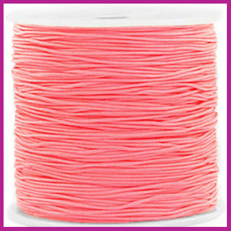 Macram&eacute; draad &Oslash;0,8mm radiant pink