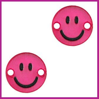 Plexx tussenstuk smiley magenta pink