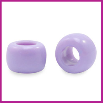 Acryl kraal rondel 9mm purple