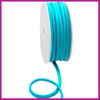 Stitched elastisch lint Ibiza blue zircon