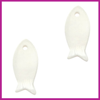 Schelp specials hanger vis White (natuurlijke kleur)