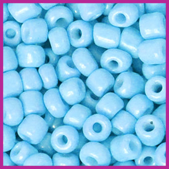 Rocailles 6/0 (4mm) light blue