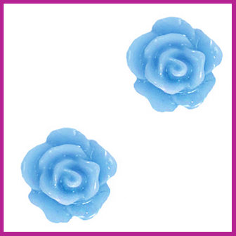 Roosje kraal 10mm lavender blue