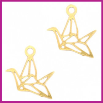 Bohemian metaal bedel geometrie bird goud