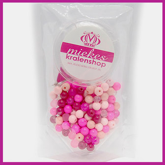 DIY pakketje mix Fancy roze