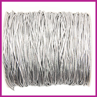 Elastisch draad &Oslash;1mm silver