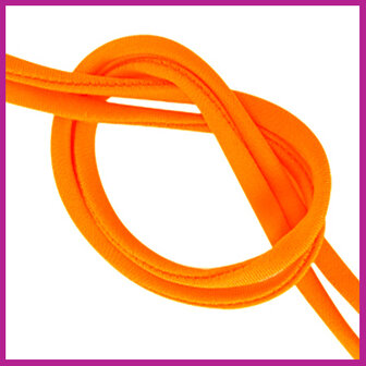 Stitched elastisch lint Ibiza neon orange
