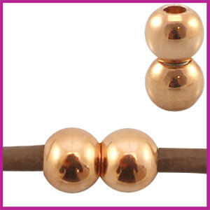 DQ metaal magneetslot voor 2mm leer Rosegold