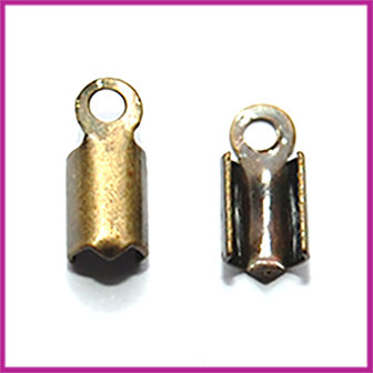 Veterklemmetje 9x4mm MAG brons