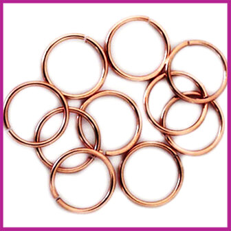 Montagering 4mm ROSEGOLD