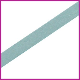 DQ leer plat 5mm Greenish blue ca. 22,5cm