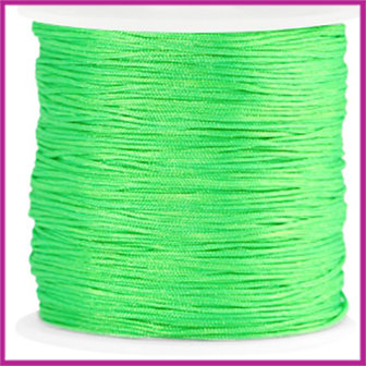 Macram&eacute; draad &Oslash;0,8mm Bright green 