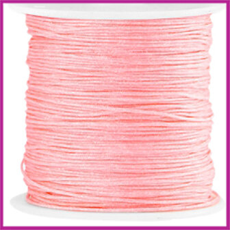 Macram&eacute; draad &Oslash;0,8mm Bright rose peach