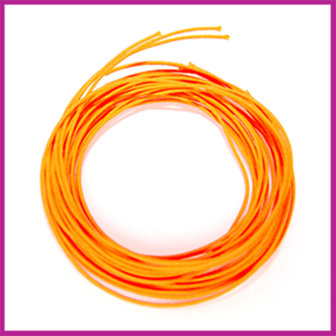 Nylon- katoendraad &oslash;1mm Neon oranje 1 meter