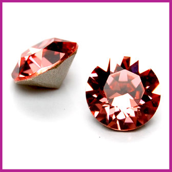 Swarovski puntsteen SS39 (8mm) Indian Pink