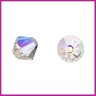 Swarovski kraal Crystal AB 6 mm