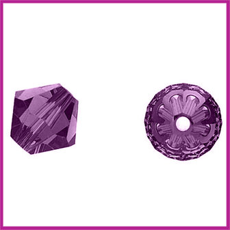 Swarovski kraal Amethyst 8 mm