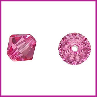 Swarovski kraal Rose 4 mm