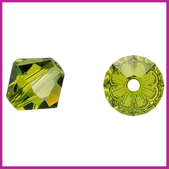 Swarovski kraal Olivine 8 mm