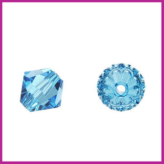 Swarovski kraal Aquamarine 6 mm