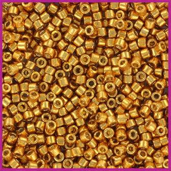 Miyuki Delica 11/0 Duracoat Galvanized Yellow Gold 1833