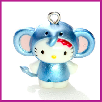 Hello Kitty blauwe olifant