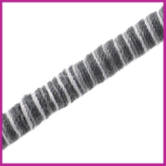 Knitt koord 5mm Donker grijs per 10cm