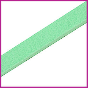 Lovi DQ Florentijns leer plat 10mm Spearmint green ca. 21cm