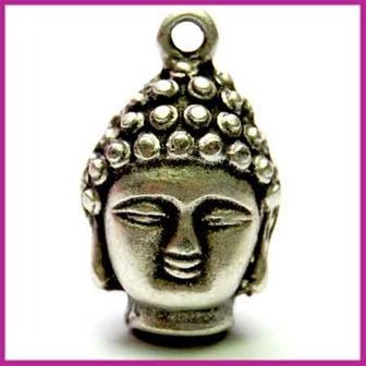 DQ Metaal Hanger Buddha 14x25mm AZ