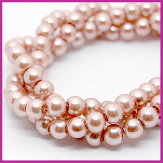 Glasparel &Oslash;6mm antique pink