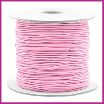 Gekleurd elastisch draad &Oslash;0,8mm per meter Light pink