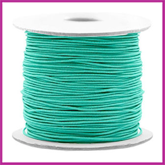 Gekleurd elastisch draad &Oslash;0,8mm per meter Turquoise green