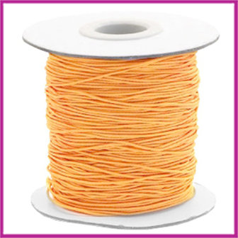 Gekleurd elastisch draad &Oslash;0,8mm per meter Sunflower orange