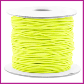 Gekleurd elastisch draad &Oslash;0,8mm per meter Fluor yellow