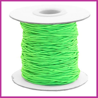 Gekleurd elastisch draad &Oslash;0,8mm per meter Chartreuse green