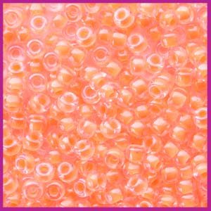 Miyuki rocailles 8/0 Luminous soft orange 4298