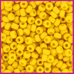 Miyuki rocailles 8/0 opaque matte canary 2311