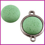 Polaris cabuchon 20mm vintage gala sweet Chrysolite green