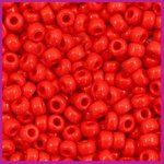Miyuki rocailles 8/0 opaque red 408
